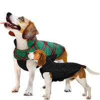 Cozy Waterproof Dog Jacket – Winter Coat in British Style-Christmas Green-S-State of Style