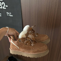 CozyStep Winter Boots – Comfortable and Warm Suede Winter Boots-Beige-4-State of Style