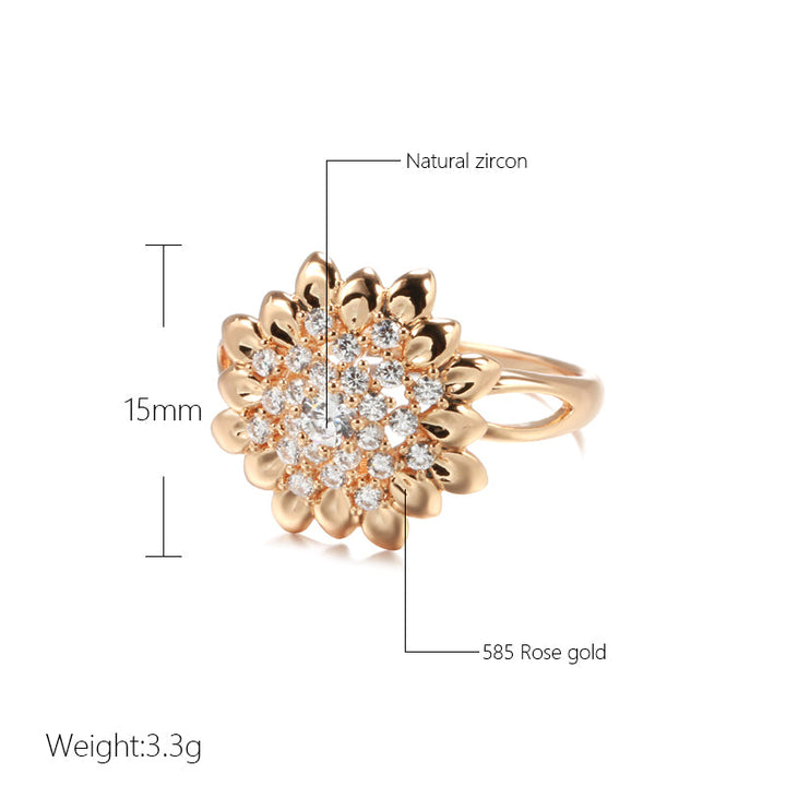 Creative Adjustable Ring | Unique Design | Fashion Jewellery-Diameter 1.65cm-State of Style