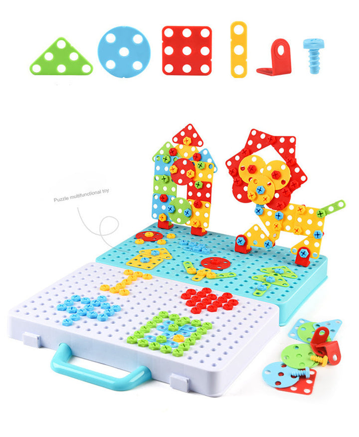 Creative Construction Set with Toy Drill - BuildyDrill-State of Style