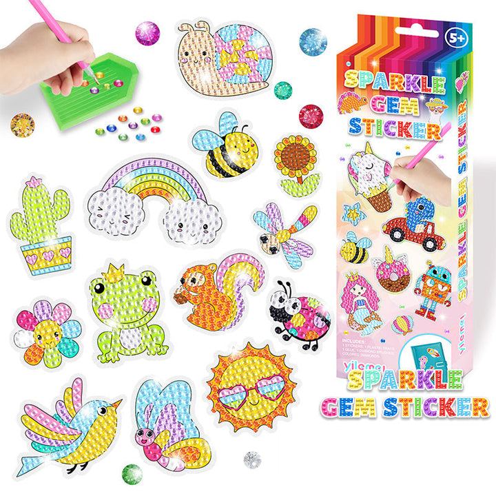 Creative Diamond Sticker Set - ShinyGem-Beasts-State of Style
