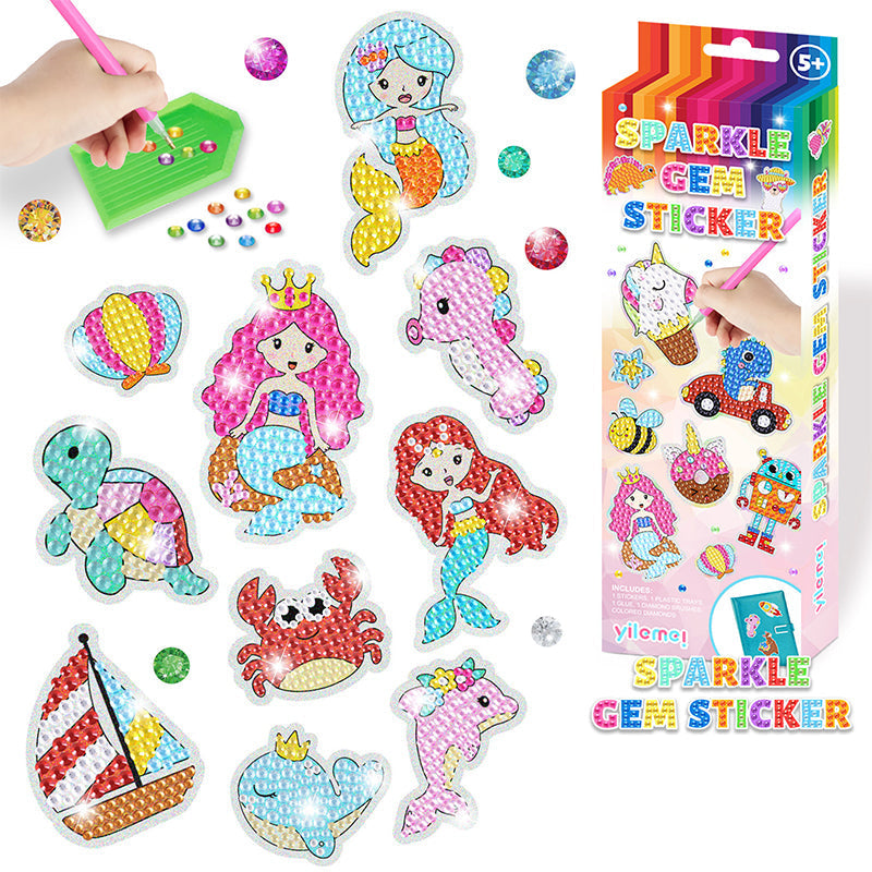 Creative Diamond Sticker Set - ShinyGem-Sea-State of Style