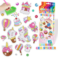 Creative Diamond Sticker Set - ShinyGem-Unicorn-State of Style