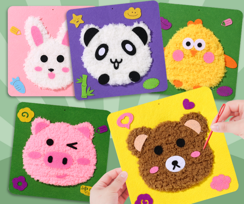 Creative Embroidery Set for Kids - StitchMates-State of Style