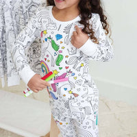Creative Kids Pyjama - DreamArt-Enchanting Unicorns-3 Years-State of Style