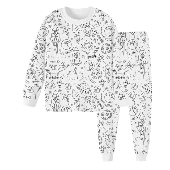 Creative Kids Pyjama - DreamArt-Space Mission-3 Years-State of Style