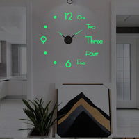 Creative Wall Clock - ArtTime-Half - Luminous-60-100 cm-State of Style