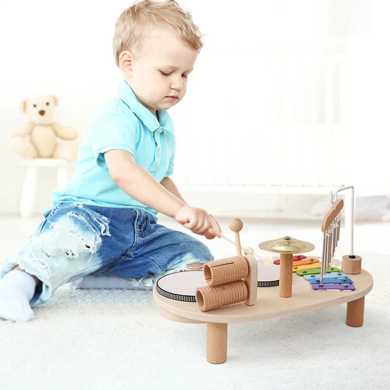Creative Wooden Toy Music Station – MelodyMaker-State of Style