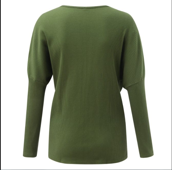 Criss Cross Sweater | Stylish & Comfortable Knitwear-Green-S-State of Style