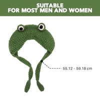 Crocheted Frog Ear-Warming Headband - FrogHeat-State of Style