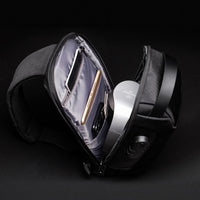 Compact Water-Resistant Crossbody Bag for Men – Anti-Theft with USB Charging