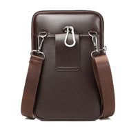Men’s PU Leather Crossbody Bag