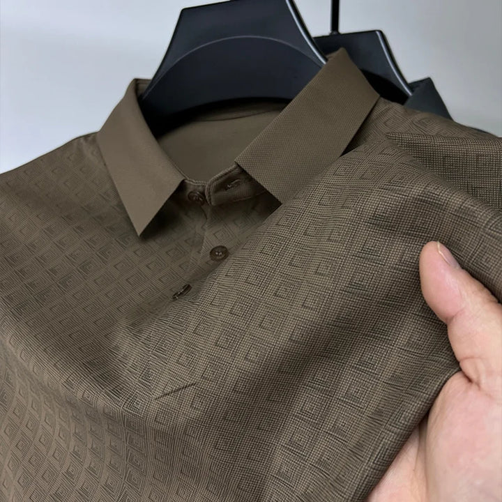 Crosshatch Craft Polo Shirt | Stylish & Comfortable Polo-Dark Taupe-Triple extra large-State of Style