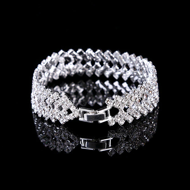 Crystal Charm Bracelet | Elegant Women's Jewellery-State of Style