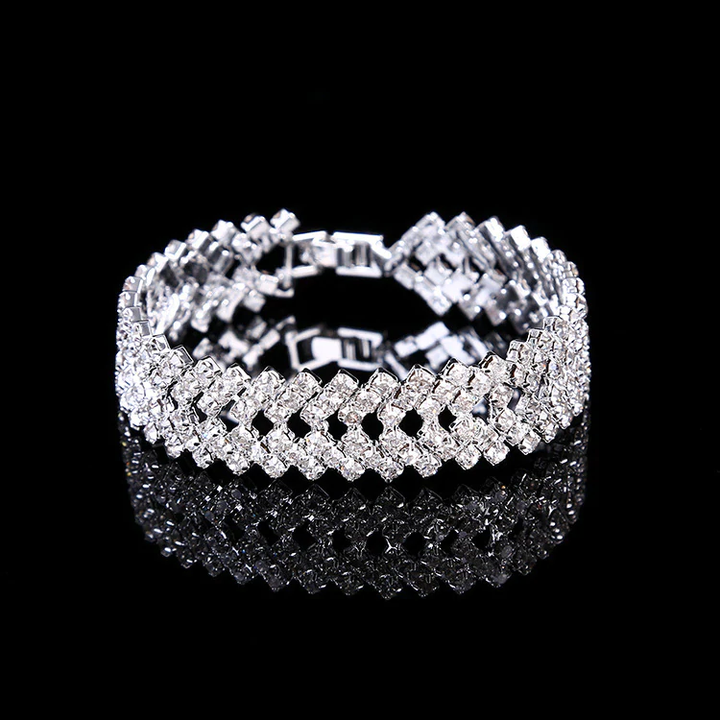 Crystal Charm Bracelet | Elegant Women's Jewellery-State of Style