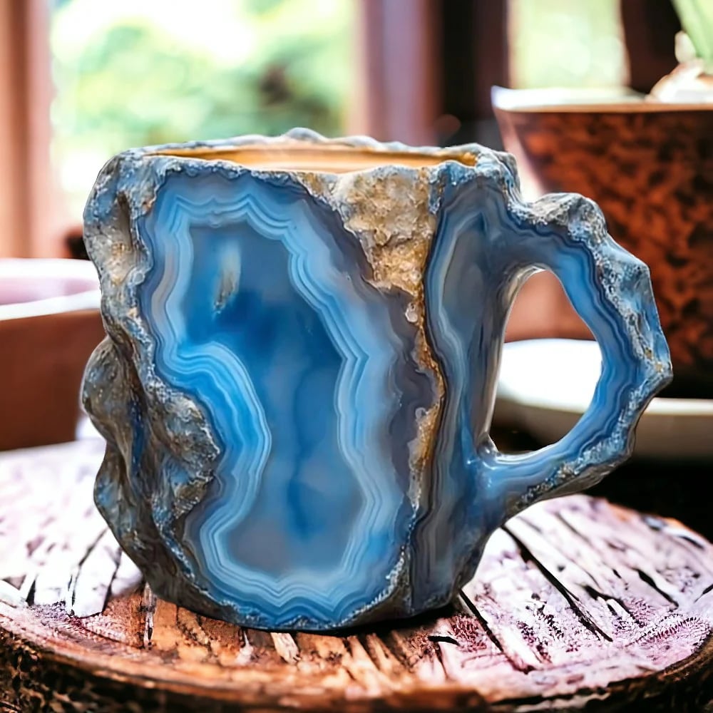 Crystal Coffee Mug – CrystalBrew-Blue-State of Style
