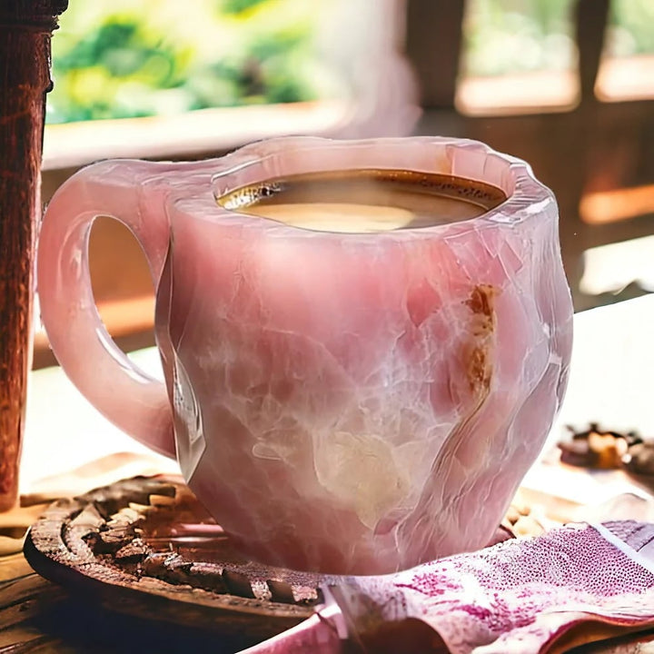 Crystal Coffee Mug – CrystalBrew-Pink-State of Style