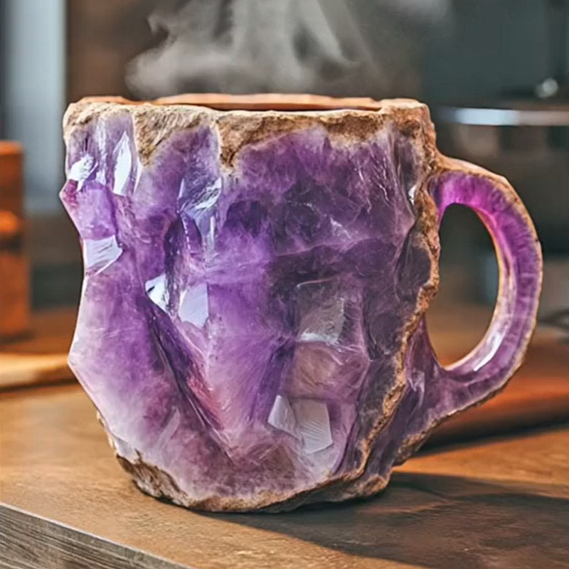 Crystal Coffee Mug – CrystalBrew-Purple-State of Style