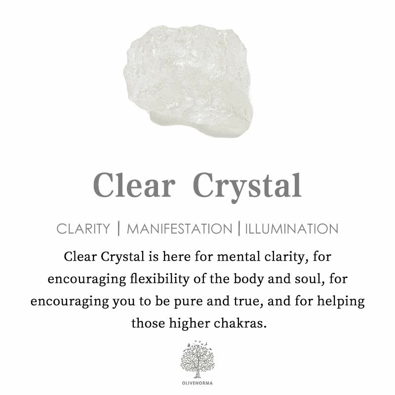 Crystal Jewellery Set Necklace and Earrings - Elara-Clear Crystal-State of Style