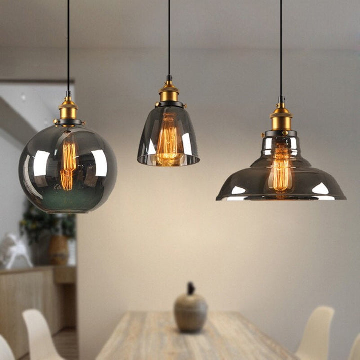 Crystal Luxury Pendant Light - Vincent-Amber 1-State of Style