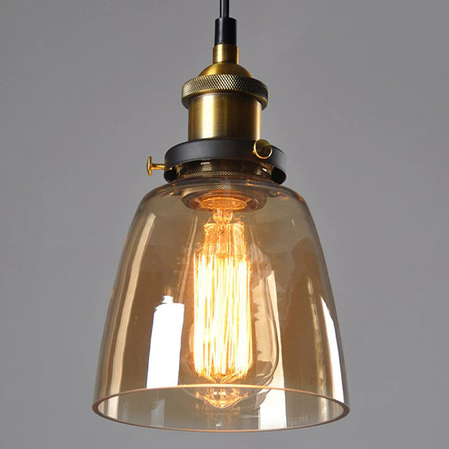 Crystal Luxury Pendant Light - Vincent-Amber 1-State of Style