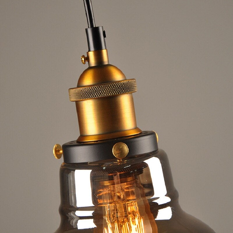 Crystal Luxury Pendant Light - Vincent-Amber 1-State of Style