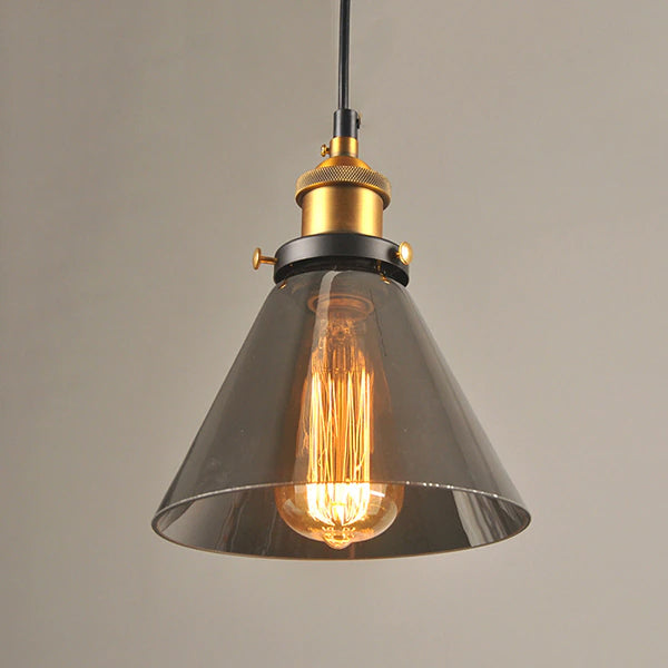 Crystal Luxury Pendant Light - Vincent-Smoke Grey 2-State of Style
