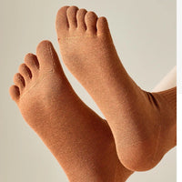 Crystal Traditional Socks – 5-Pack Cotton Toe Socks with Antibacterial Effect-1-State of Style