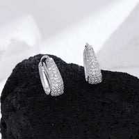 Crystallised Sparkle Earrings – Elegant and Lightweight-Crystallised Gold-State of Style
