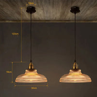 CrystalLoom Glass Pendant Light-Amber-Warm White-State of Style