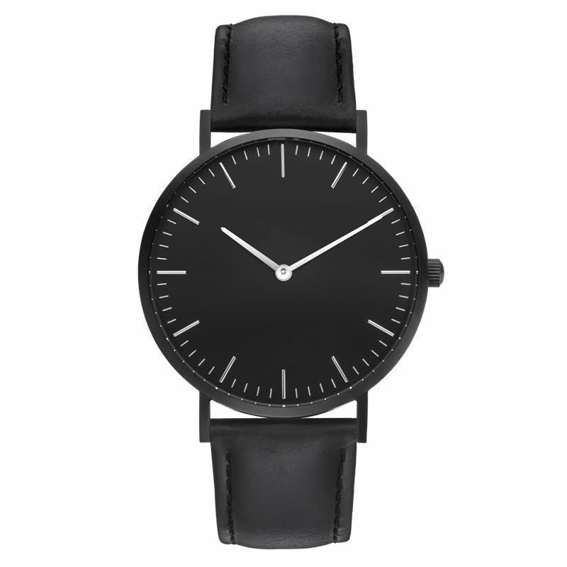 CrystalWatch | Women's Elegant Timepiece-Pure Black-State of Style