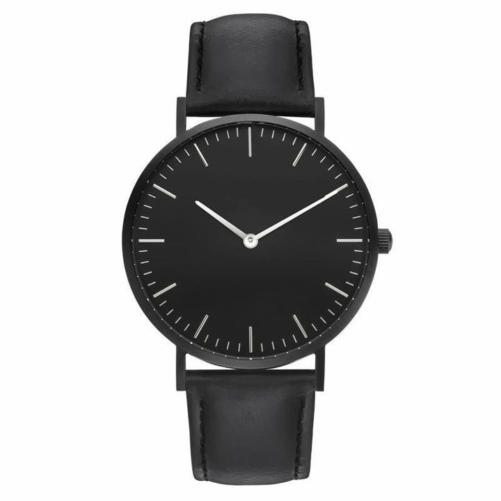 CrystalWatch | Women's Elegant Timepiece-Pure Black-State of Style
