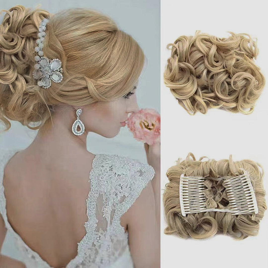 Curly Knot Hair Extension – FluffyFix-01#-State of Style