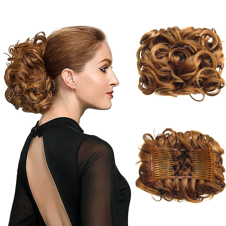 Curly Knot Hair Extension – FluffyFix-17#-State of Style