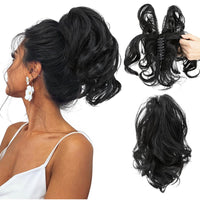 Curly Ponytail Hair Extension – Mira-Black-State of Style