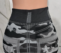 Curve Embrace Plus Size Camo Leggings – Stylish Stretch Fit-Green-2XL-State of Style