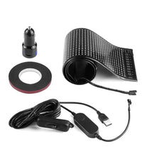 Customisable LED Car Display - GlowSign-16x32 LEDs -7 cm × 17 cm-State of Style