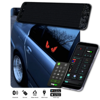 Customisable LED Car Display - GlowSign-16x32 LEDs -7 cm × 17 cm-State of Style