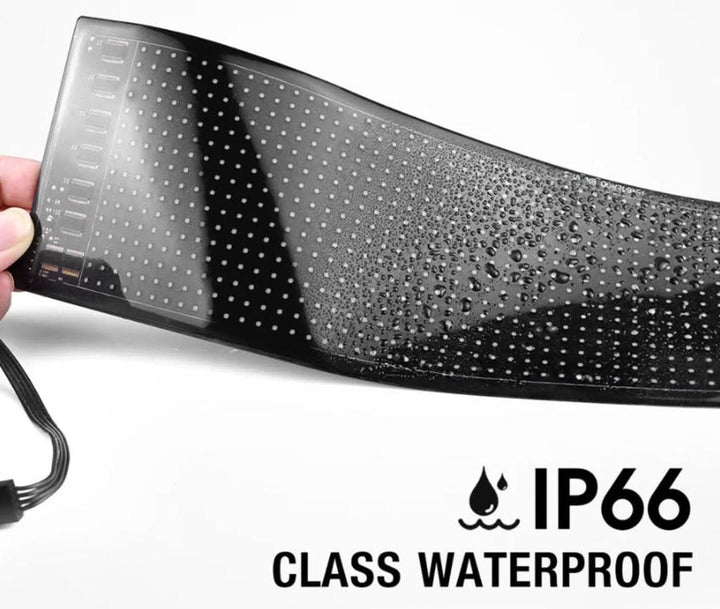 Customisable LED Car Display - GlowSign-16x32 LEDs -7 cm × 17 cm-State of Style