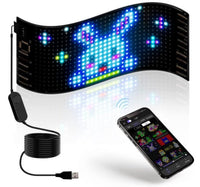 Customisable LED Car Display - GlowSign-16x32 LEDs -7 cm × 17 cm-State of Style