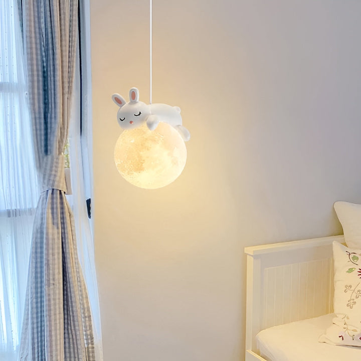 Cute Animals Pendant Light - LunarBuddy-Bear-State of Style