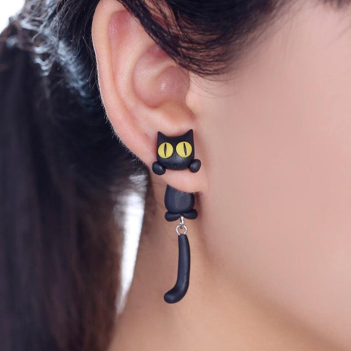 Cute Cat Paw Earrings - Purrfect Paws-State of Style