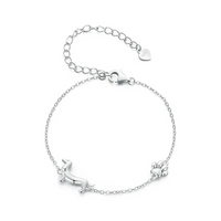 Cute Dachshund Dog Charm Bracelet | Stylish Jewellery-State of Style