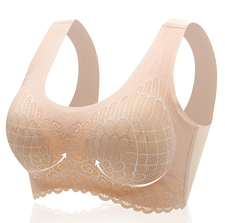 Cute Lace Bra – Buy 1, Get 2 Free!-Beige-M (10ABC)-State of Style