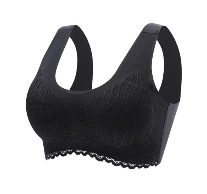 Cute Lace Bra – Buy 1, Get 2 Free!-Full Black-M (10ABC)-State of Style