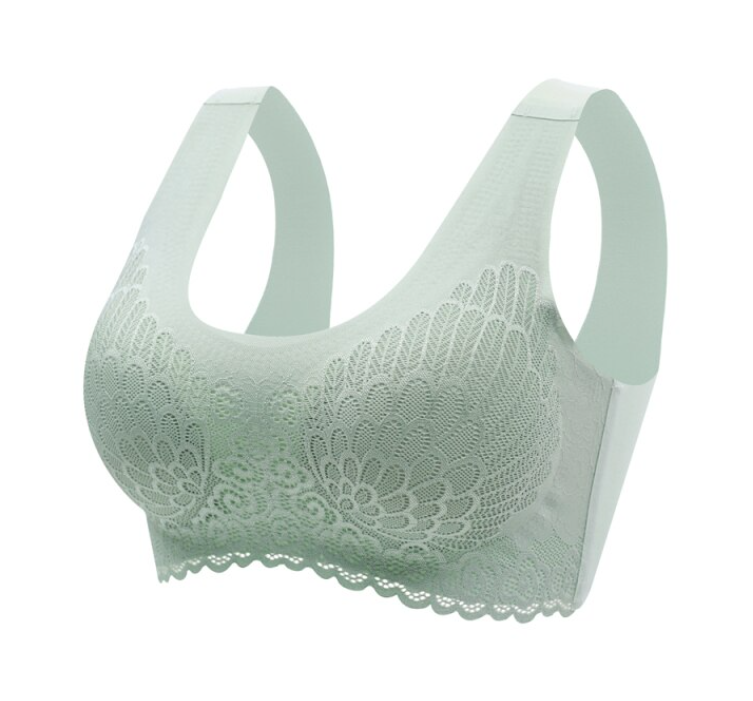 Cute Lace Bra – Buy 1, Get 2 Free!-Green-M (10ABC)-State of Style