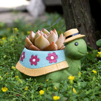 Cute Turtle Garden Plant Pot - TurtleBloom-State of Style