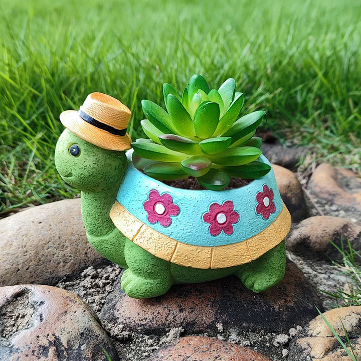 Cute Turtle Garden Plant Pot - TurtleBloom-State of Style