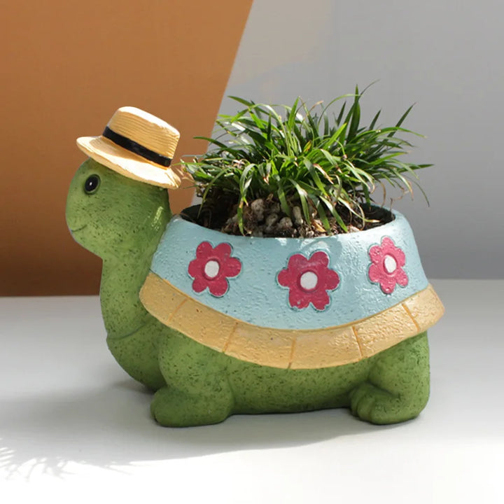 Cute Turtle Garden Plant Pot - TurtleBloom-State of Style