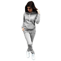 CuteSuit | Women's Stylish Tracksuit-Grey-S-State of Style